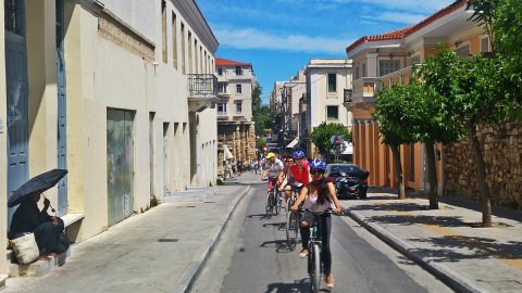 Morning Electric Bike Tour Athens