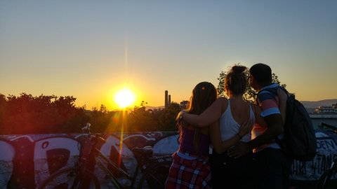 Sunset Bike Tour Athens