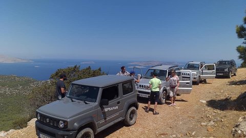 4x4 Jeep Safari Βόρειο Tour Ρόδος