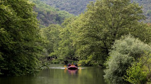 Rafting Moglenitsa River, Edessa