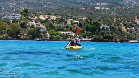 Sea Kayak, Camp in Poros 2 Days