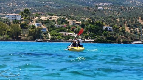 Καγιάκ με Camping στον Πόρο 2 ημέρες