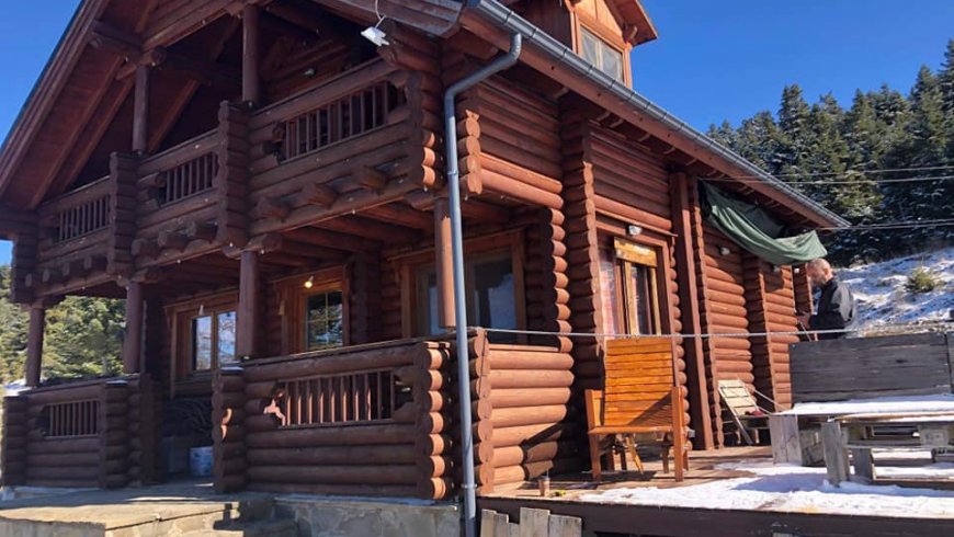 Wooden Chalet Krikelo Evritania