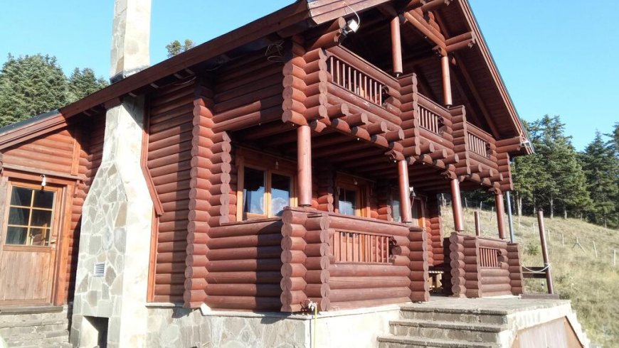 Wooden Chalet Krikelo Evritania