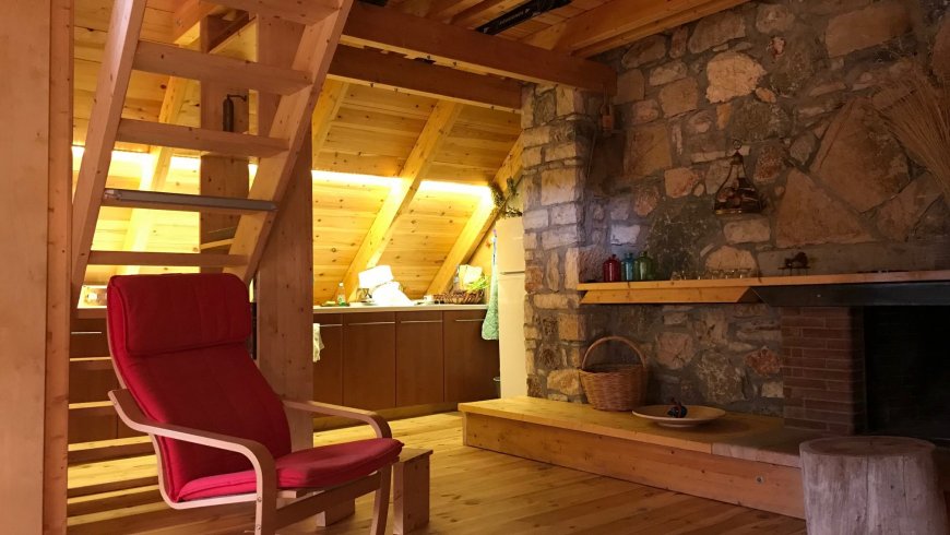 Wooden Chalet in the Forest near Kalavrita