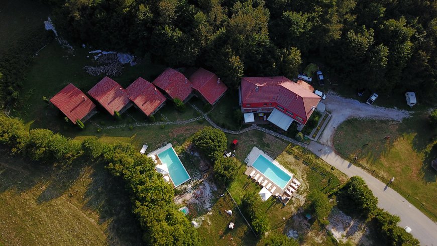 Wooden Houses Drama near Nestos