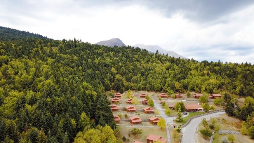 Wooden Houses Megali Kapsi near Karpenisi