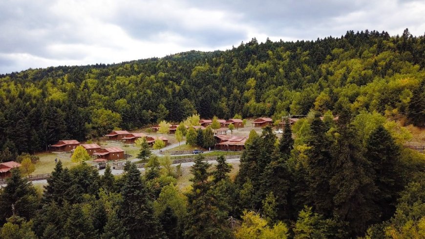 Wooden Houses Megali Kapsi near Karpenisi