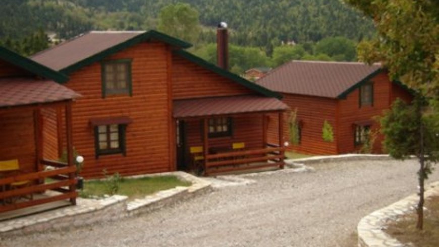 Wooden Houses in Karpenisi