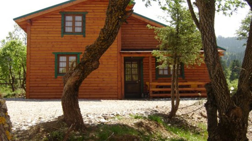 Wooden Houses in Karpenisi