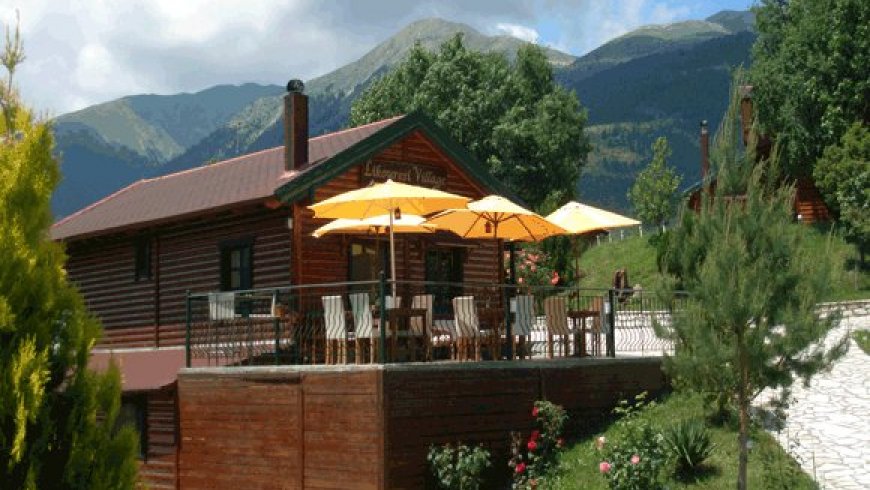 Wooden Houses in Karpenisi