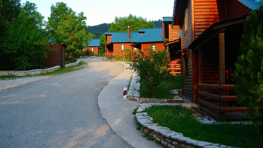 Wooden Houses in Karpenisi