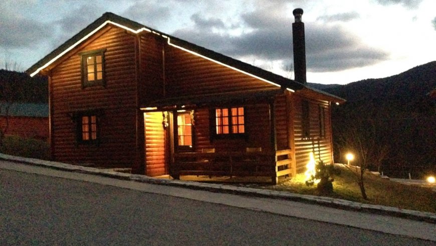 Wooden Houses in Karpenisi