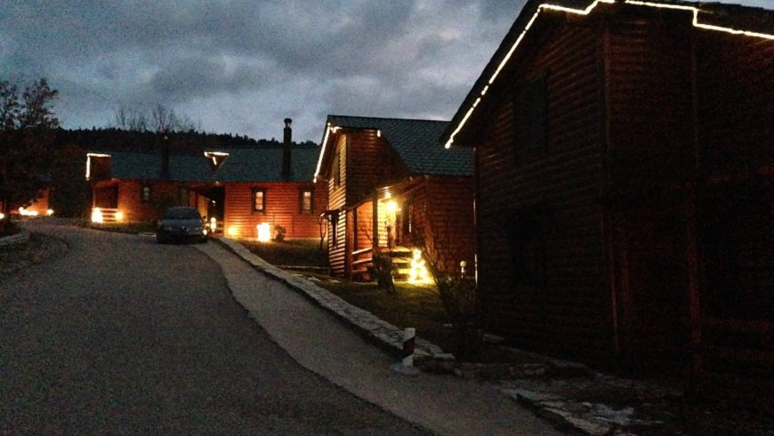 Wooden Houses in Karpenisi