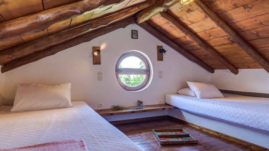 Stone House with Attic, Douliana Chania