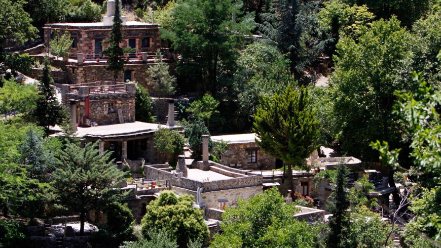 Small Stone Houses Milia near Chania