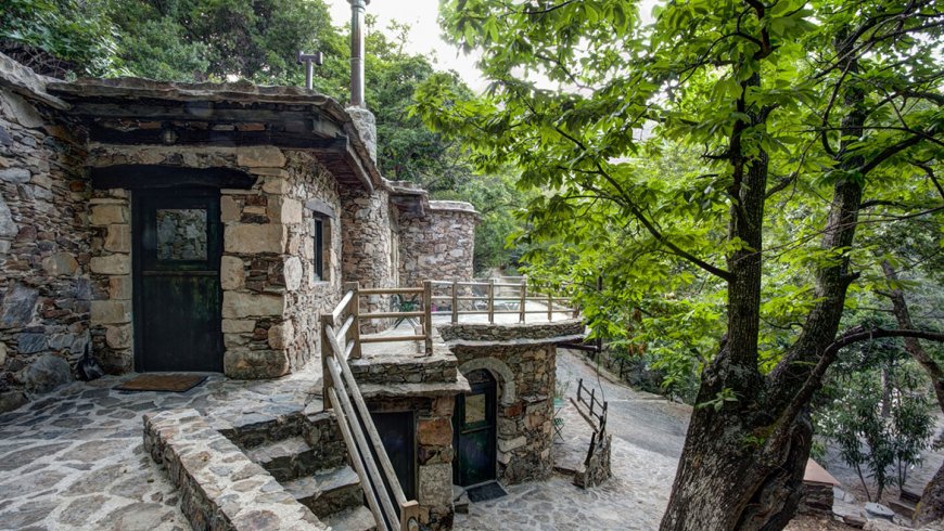 Small Stone Houses Milia near Chania