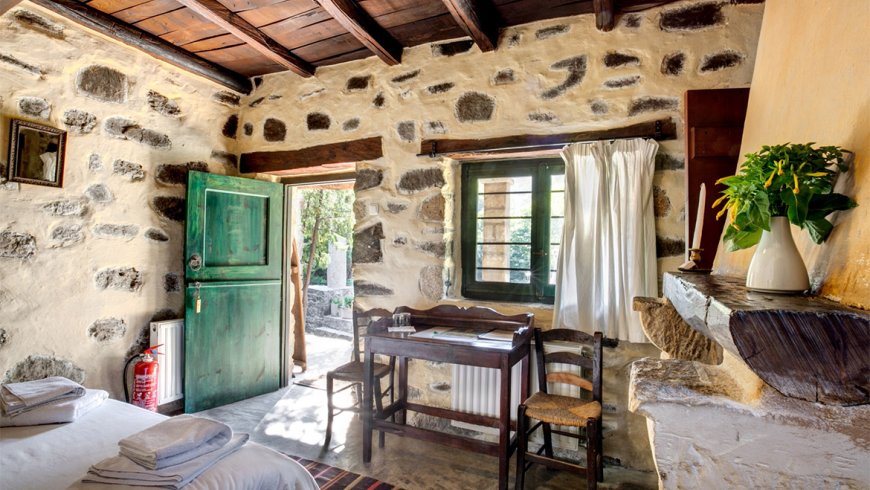 Small Stone Houses Milia near Chania