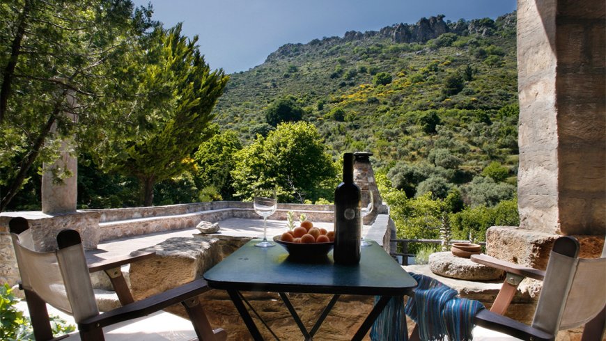 Large Stone Houses Milia near Chania