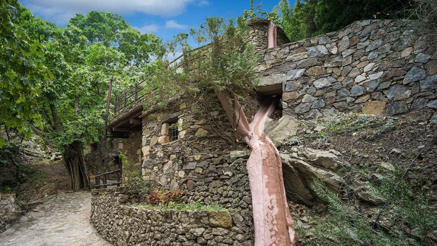 Family Stone Houses Milia near Chania