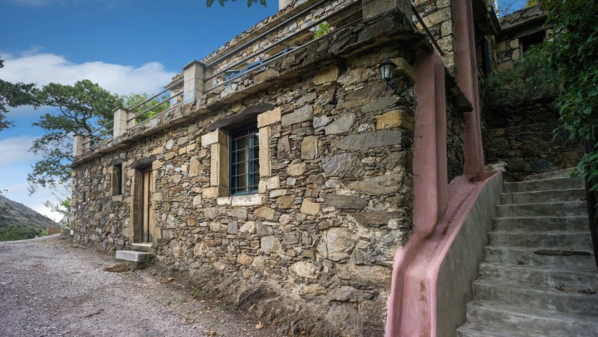 Family Stone Houses Milia near Chania