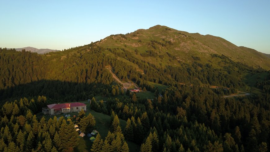 Refuge Guest House in Agrafa Mountain, Plastira