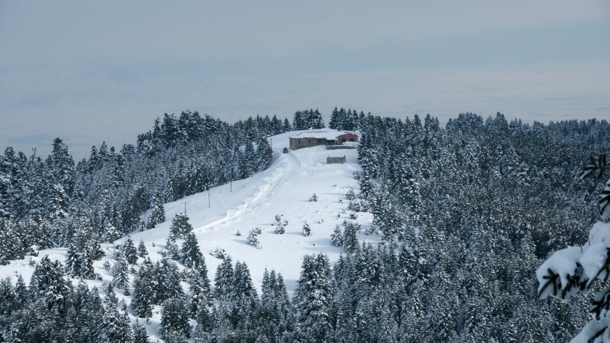 Refuge Guest House in Agrafa Mountain, Plastira