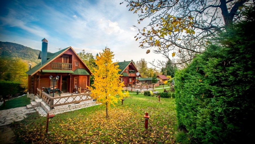 Family Wooden Chalet Kedra, Pugakia Fthiotidas