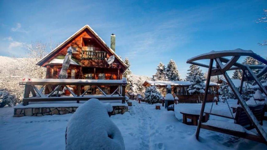 Family Wooden Chalet Kedra, Pugakia Fthiotidas