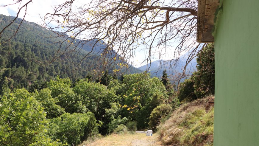 Small Refuge House Taygetos Manganiari Springs