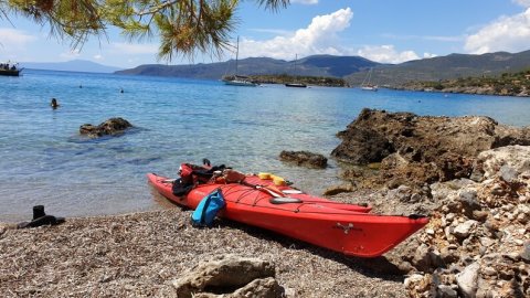 Sea Kayaking & Camping in Mani