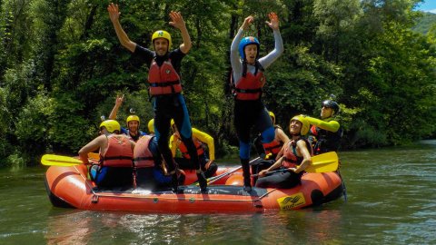 Rafting in Nestos River