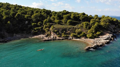 Sea Kayak στο Εγγλεζονήσι, κεντρική Εύβοια