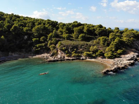 Sea Kayak at Egglezonissi, central Evia