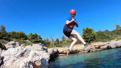 Coasteering in Kefalonia