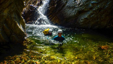 Canyoning in Samothraki, Fonias Canyon