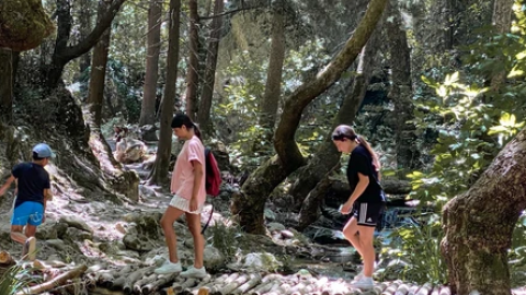 Hiking Waterfalls Walk Samos