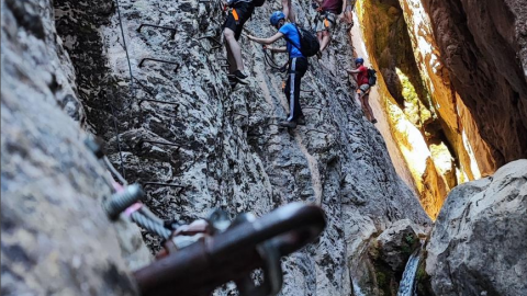 Via Ferrata Μαύρη Σπηλιά, Ευρυτανία