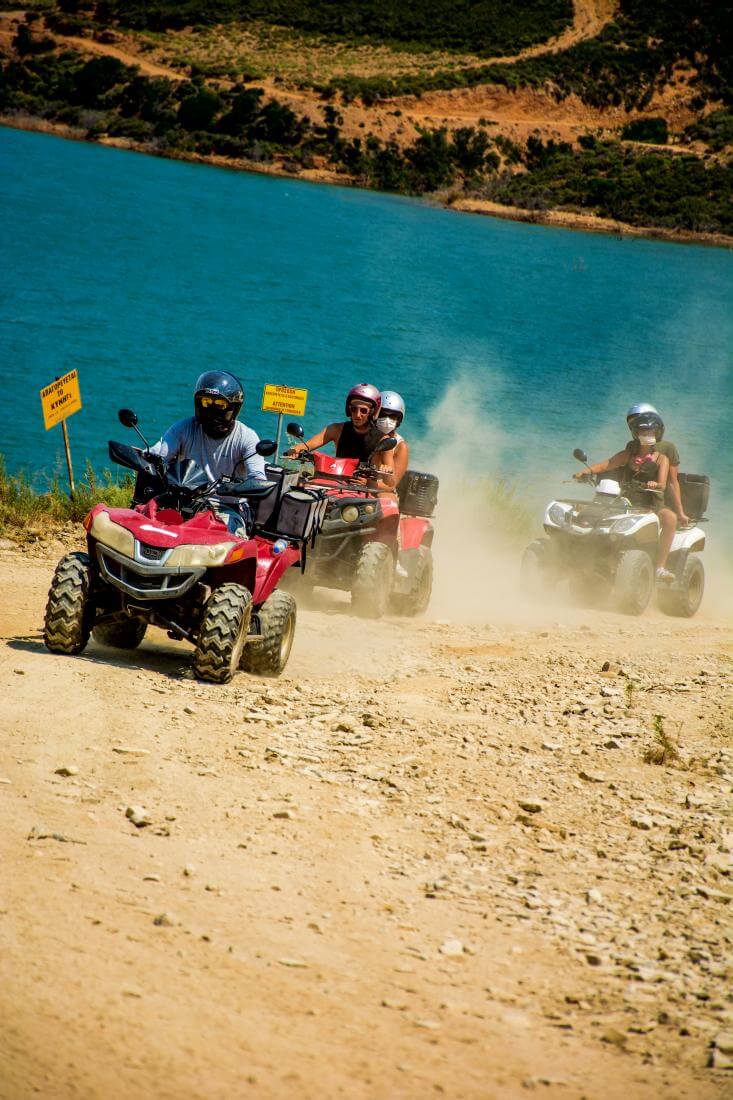 crete quad tour