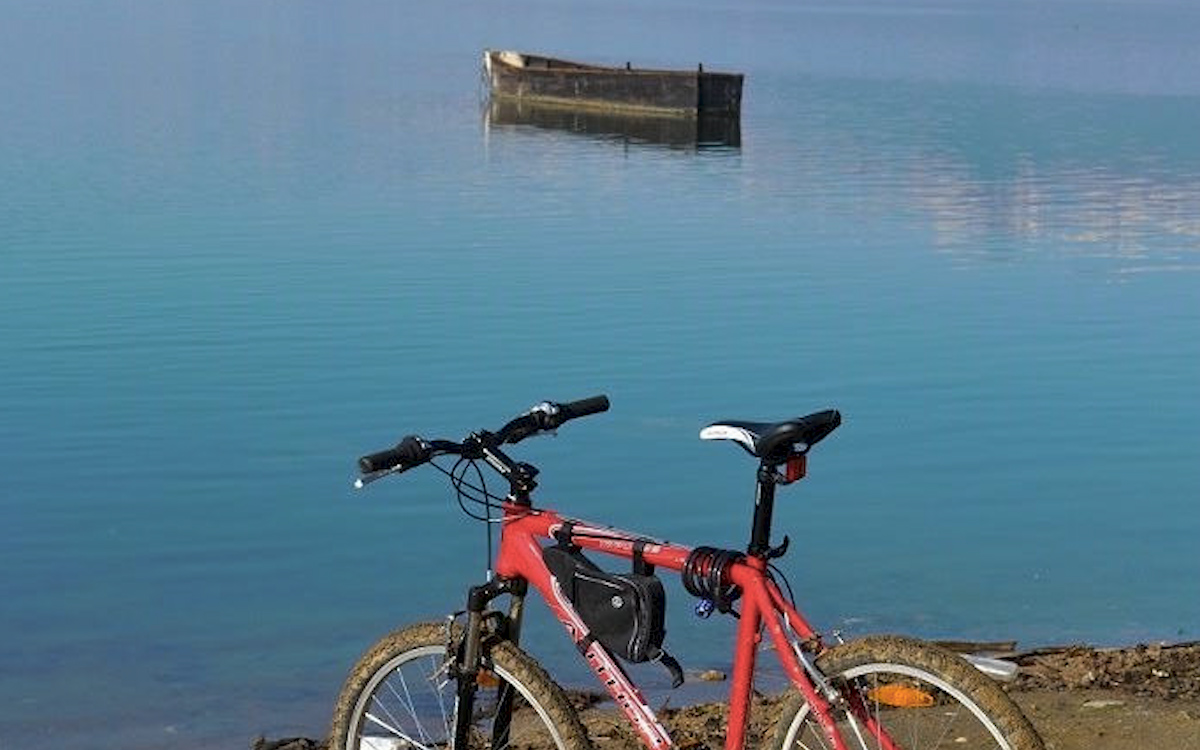 Ποδηλασία στην λίμνη Κερκίνη
