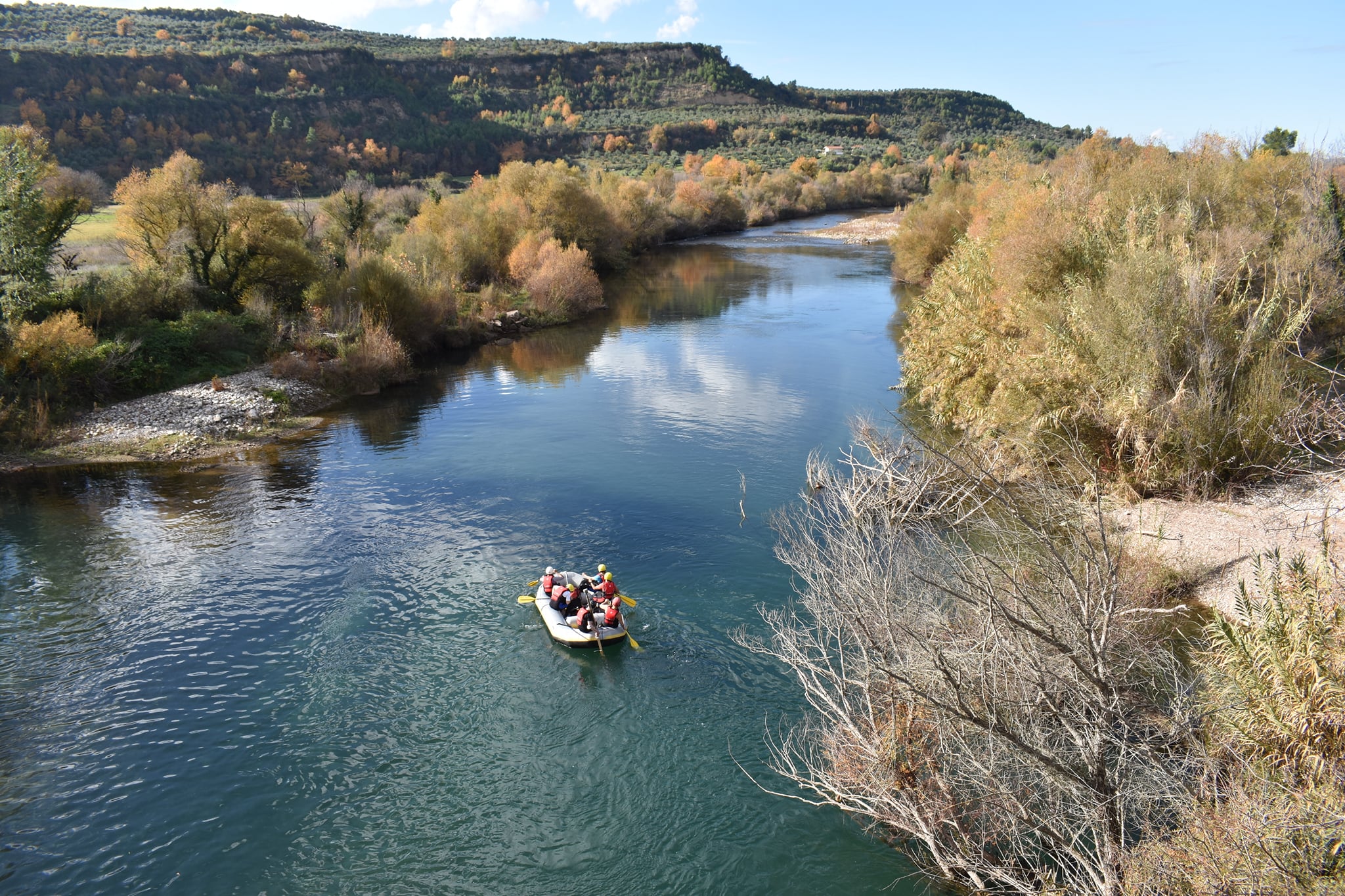Rafting στον Αλφειό Ποταμό