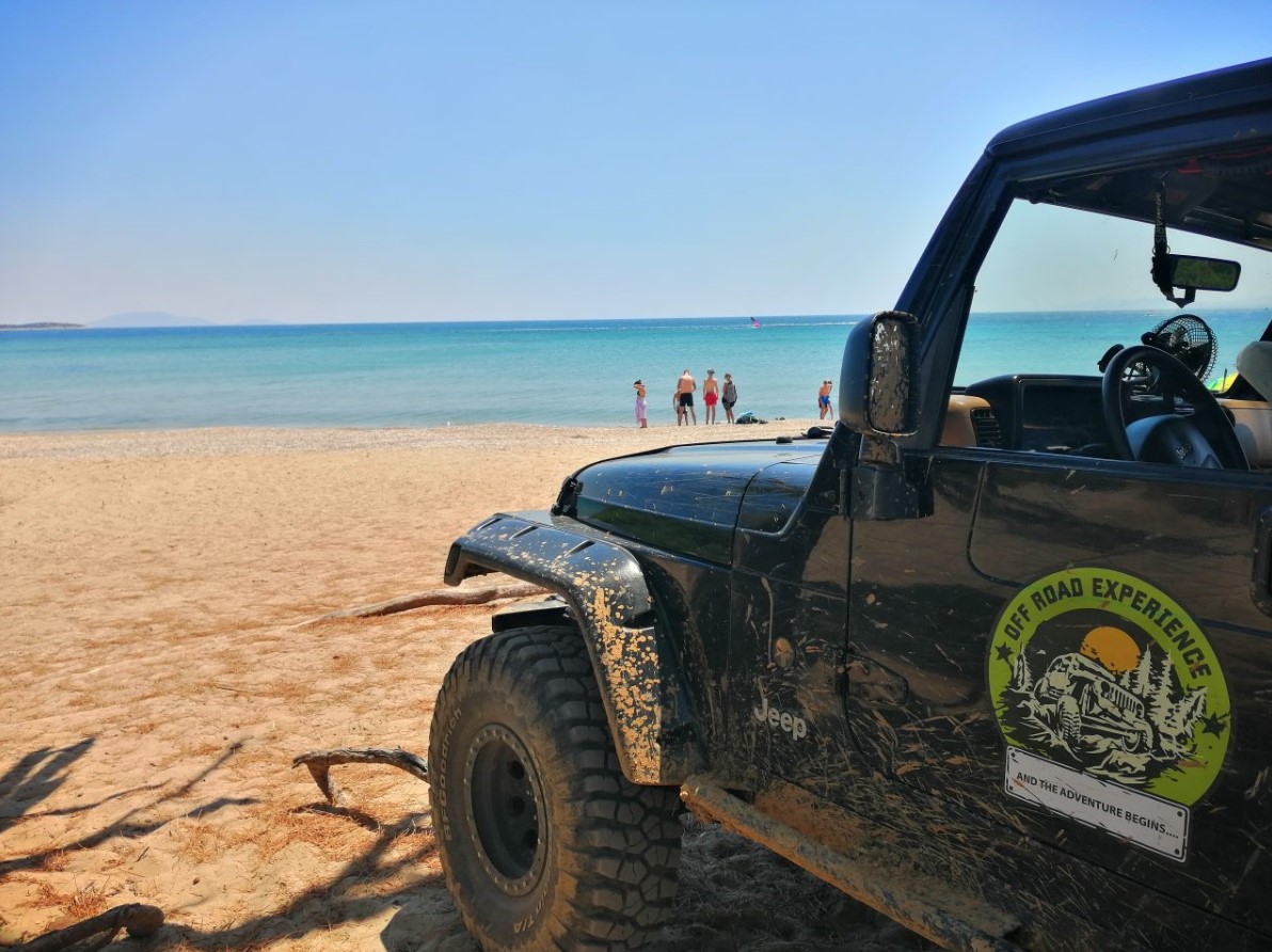 Offroad experience from the mountain to the sea Attica