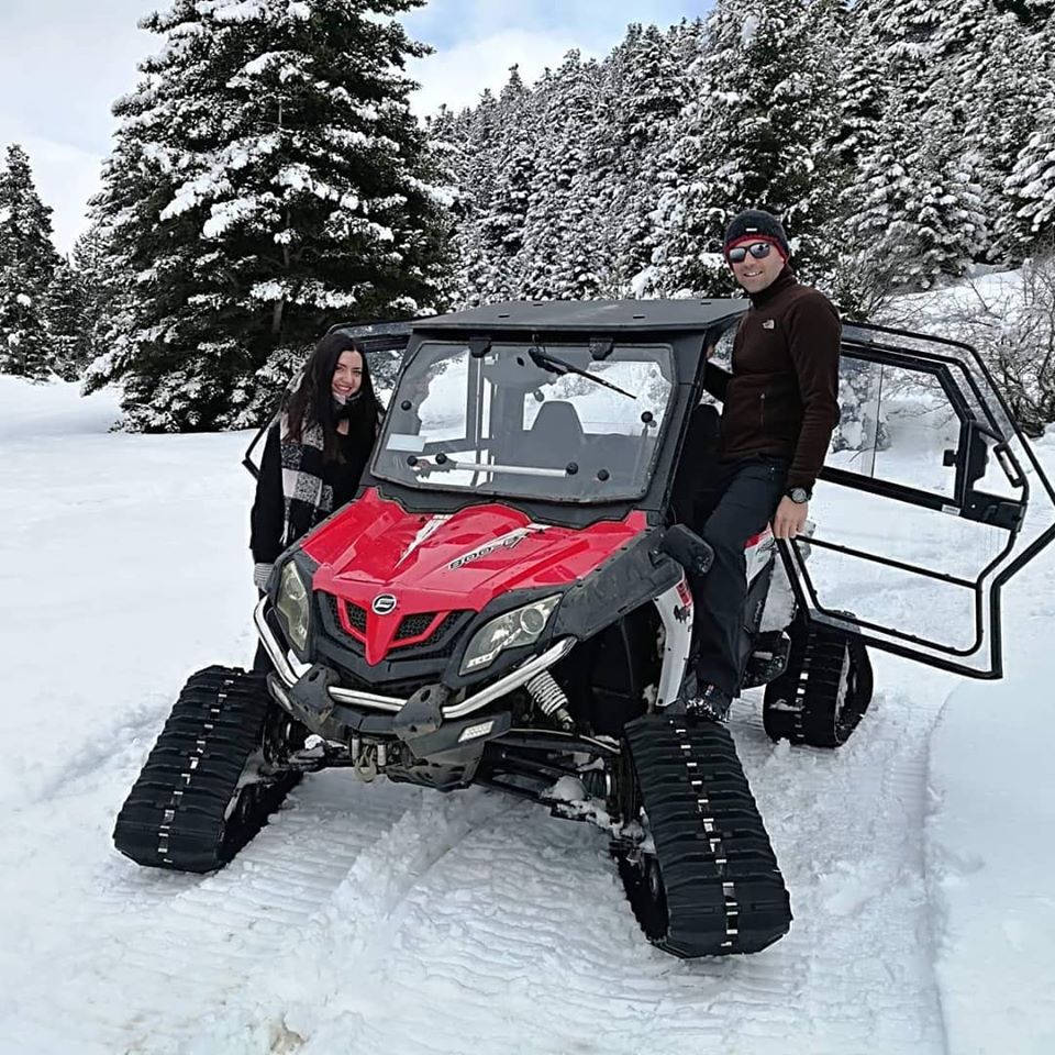 Snow Buggy Εκδρομή στα Βουνά της Ζήρειας Adventure Travel in Greece